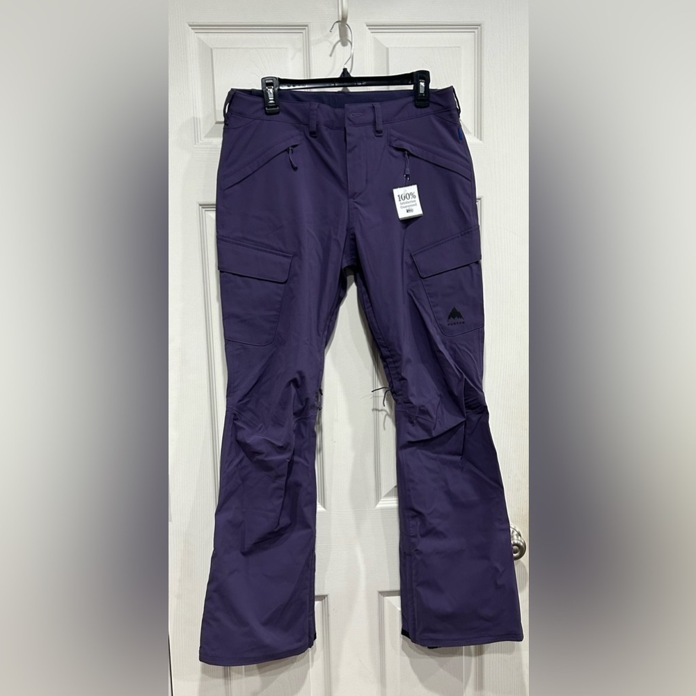Burton Women’s Medium GTX Gloria Snow Ski Pant Purple Violet Halo NWT Snowboard